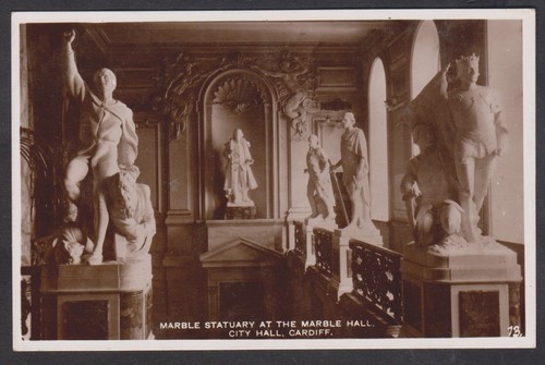 Vintage rppc postcard marble - rppc,