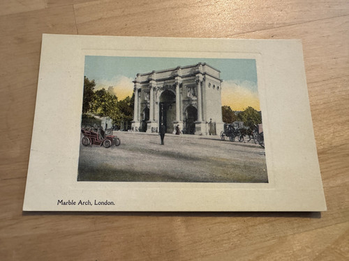 Postcard marble arch london - -,