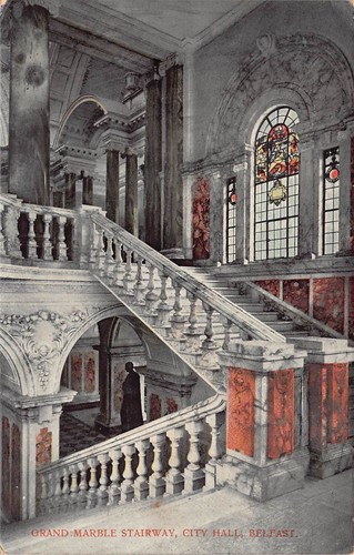 Grand marble stairway city - marble,