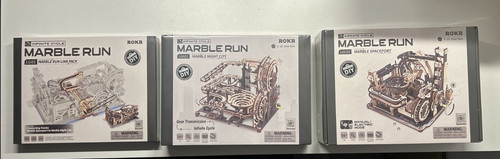 Rokr puzzle wood spaceport - puzzle,