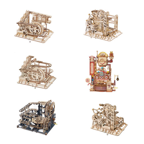 Rokr wooden puzzle - wooden, marble