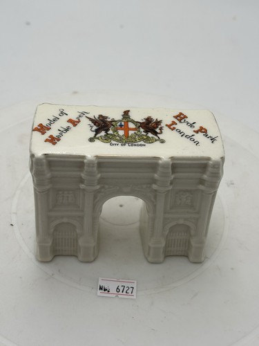 Arcadian crested ware marble - arcadian,