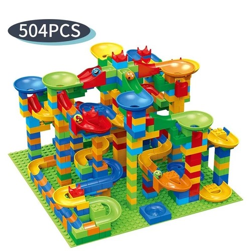504pcs marble race - marble,