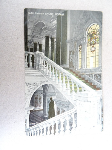 Marble staircase city - city, hall